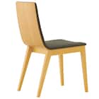 木製チェア(タストA 背板 D19 NA/GY) 1枚目画像