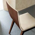 木製チェア(タストA 背板 A80-70 DBR/IV) 2枚目画像