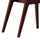 木製チェア(タストA 背板 A80-70 DBR/IV) 3枚目画像