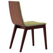 木製チェア(タストA 背板 D19 脚:ダークブラウン)