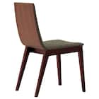 木製チェア(タストA 背板 D19 DBR/GY) 1枚目画像