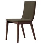 木製チェア(タストA 背板 D19 DBR/GY) 2枚目画像