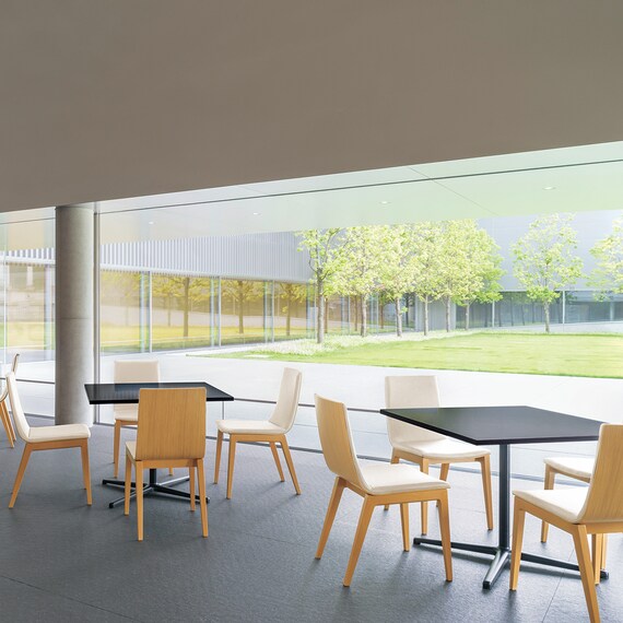 木製チェア(タストB 背張り A80-70 NA/IV) 5枚目画像