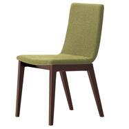 木製チェア(タストB 背張り D19布 脚:ダークブラウン)