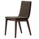 木製チェア(タストB 背張り D19 DBR/GY) 1枚目画像