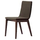 木製チェア(タストB 背張り D19 DBR/GY) 1枚目画像