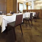 木製チェア(タストB 背張り D19 DBR/GY) 5枚目画像