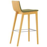 木製カウンターチェア(タストA 背板 D19布 脚:ナチュラル)