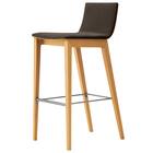 木製カウンターチェア(タストA 背板 D19 NA/GY) 2枚目画像