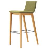 木製カウンターチェア(タストB 背張り D19布 脚:ナチュラル)