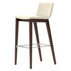 木製カウンターチェア(タストB 背張り A80-70 DBR/IV) 1枚目画像