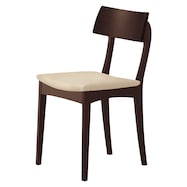 木製チェア(アデス 1N A80 DBR)