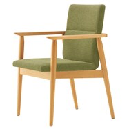 木製アームチェア(マルト D-19 布)