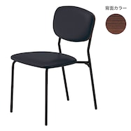 スチール脚チェア(ルペDG-A80 MBR)