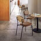 スチール脚チェア(ルペDG-B25-3 LBR/LBR) 3枚目画像