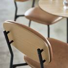 スチール脚チェア(ルペDG-B25-3 LBR/LBR) 4枚目画像