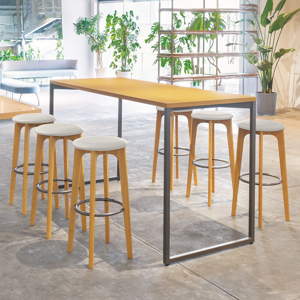 ニトリ　カウンタースツール カウンターチェア(マスク2 BK) | ニトリネット【公式】 家具