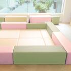 キッズコーナーマット(60×60 MP-20 DBR) 4枚目画像