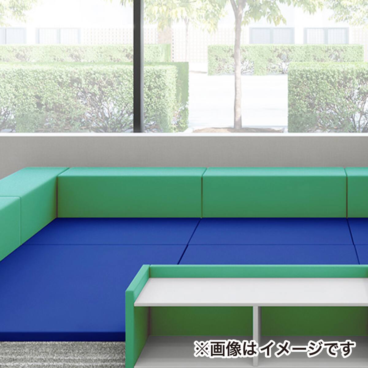 【決まりました】キッズコーナーマット 木のおもちゃ カルテット / キッズコーナーマット (16枚セット