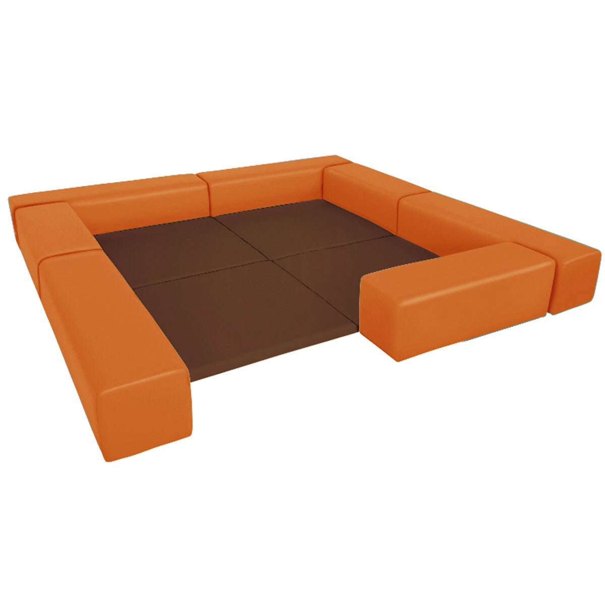 キッズコーナーマット(90×90 MP-20 DBR) | ニトリネット【公式】 家具