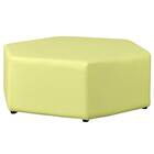 合皮スツール(ケイク90-30 六角形 MP-18 LGR) 1枚目画像