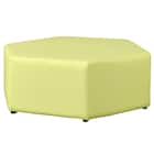 合皮スツール(ケイク90-30 六角形 MP-18 LGR) 1枚目画像