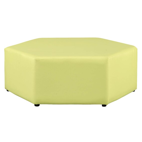 合皮スツール(ケイク90-30 六角形 MP-18 LGR) 2枚目画像