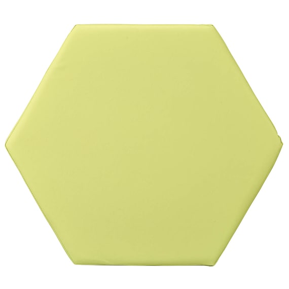 合皮スツール(ケイク90-30 六角形 MP-18 LGR) 3枚目画像