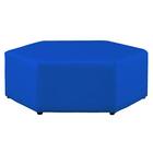 合皮スツール(ケイク90-30 六角形 MP-29 BL) 2枚目画像