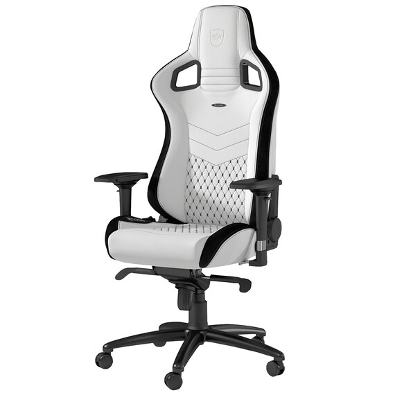 ゲーミングチェア(EPIC-プレミアムWH) 1枚目画像