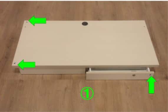 デスク ブリザ12059ヒキダシ WW 9枚目画像