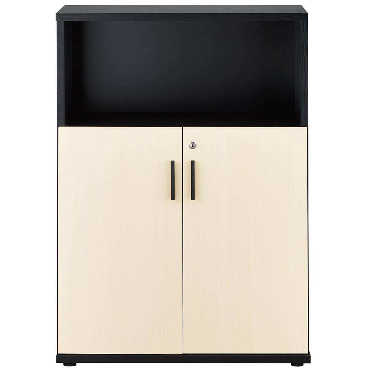 在庫限り】【お客様組立品・玄関先納品】木製キャビネット(ブリザ2