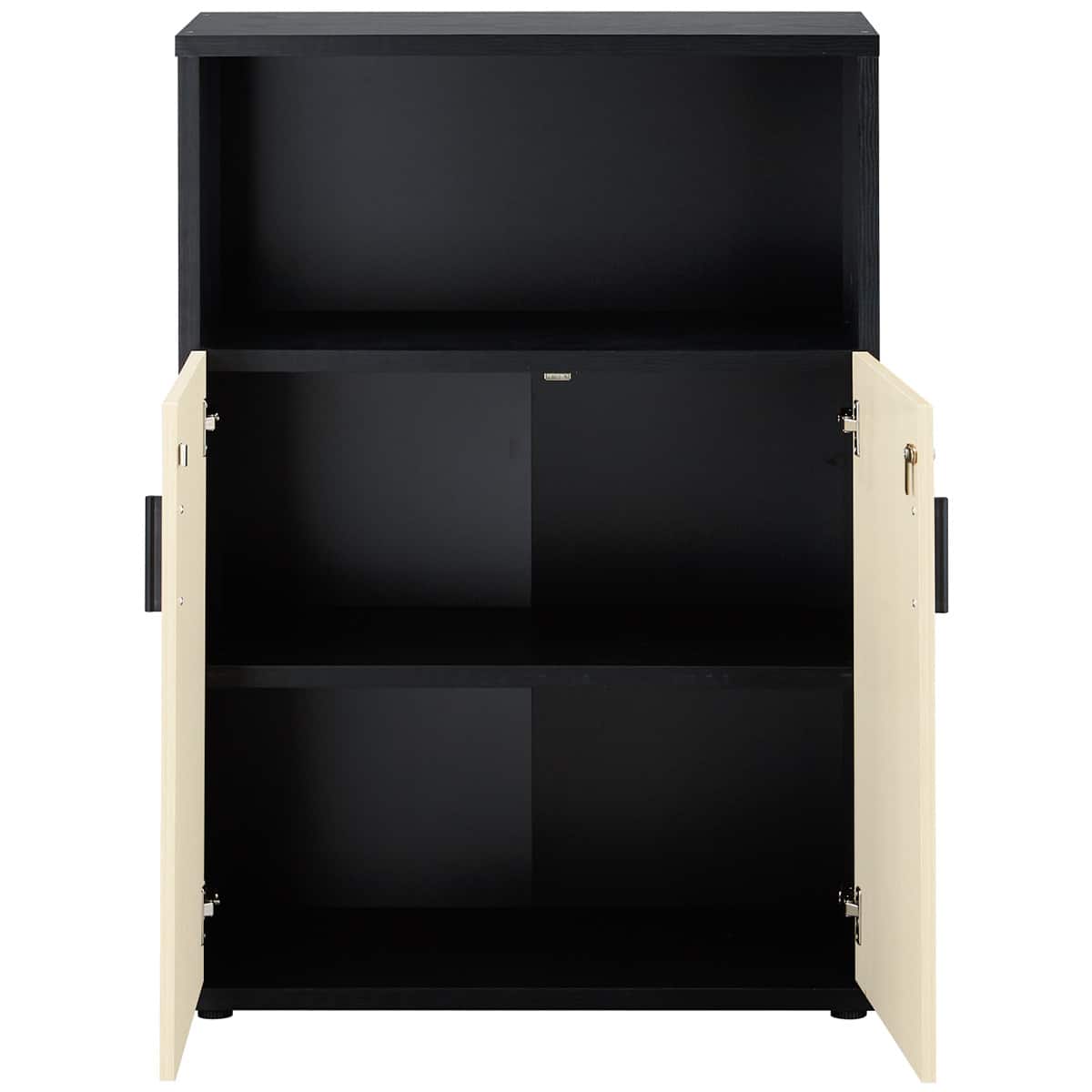 在庫限り】【お客様組立品・玄関先納品】木製キャビネット(ブリザ2