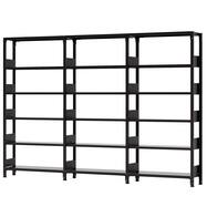 スチール書架 3連セット(RKU 天地4段/5段/6段 奥行34cm/45cm)
