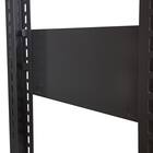 2連スチール書架(天地4段 RKU 1350-340 BK) 2枚目画像