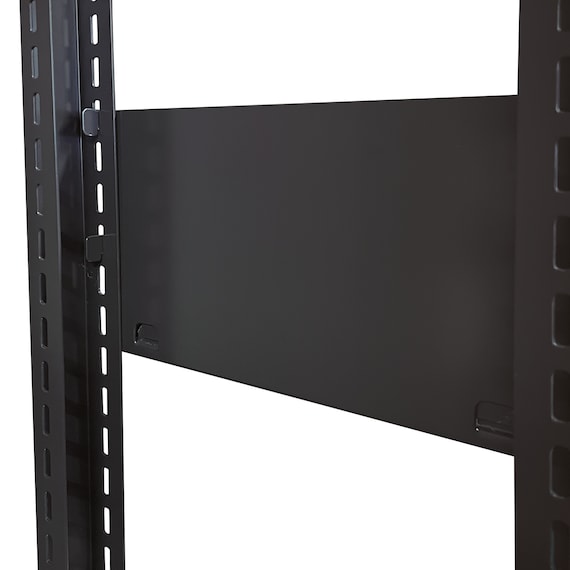 2連スチール書架(天地4段 RKU 1350-340 BK) 2枚目画像