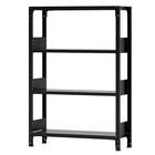 スチール書架(天地4段 RKU 1350-340 BK) 1枚目画像