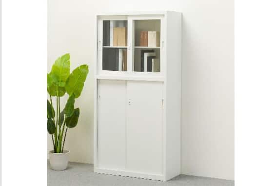 スチールキャビTSNS3-02N-WH ヒキド 2枚目画像