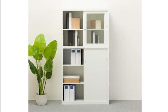 スチールキャビTSNS3-02N-WH ヒキド 5枚目画像