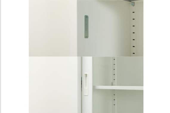 スチールキャビTSNS3-02N-WH ヒキド 8枚目画像