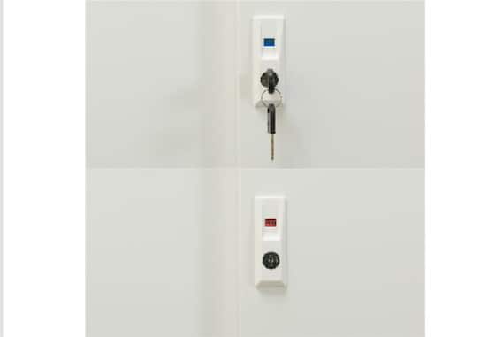 スチールキャビTSNS3-02N-WH ヒキド 9枚目画像