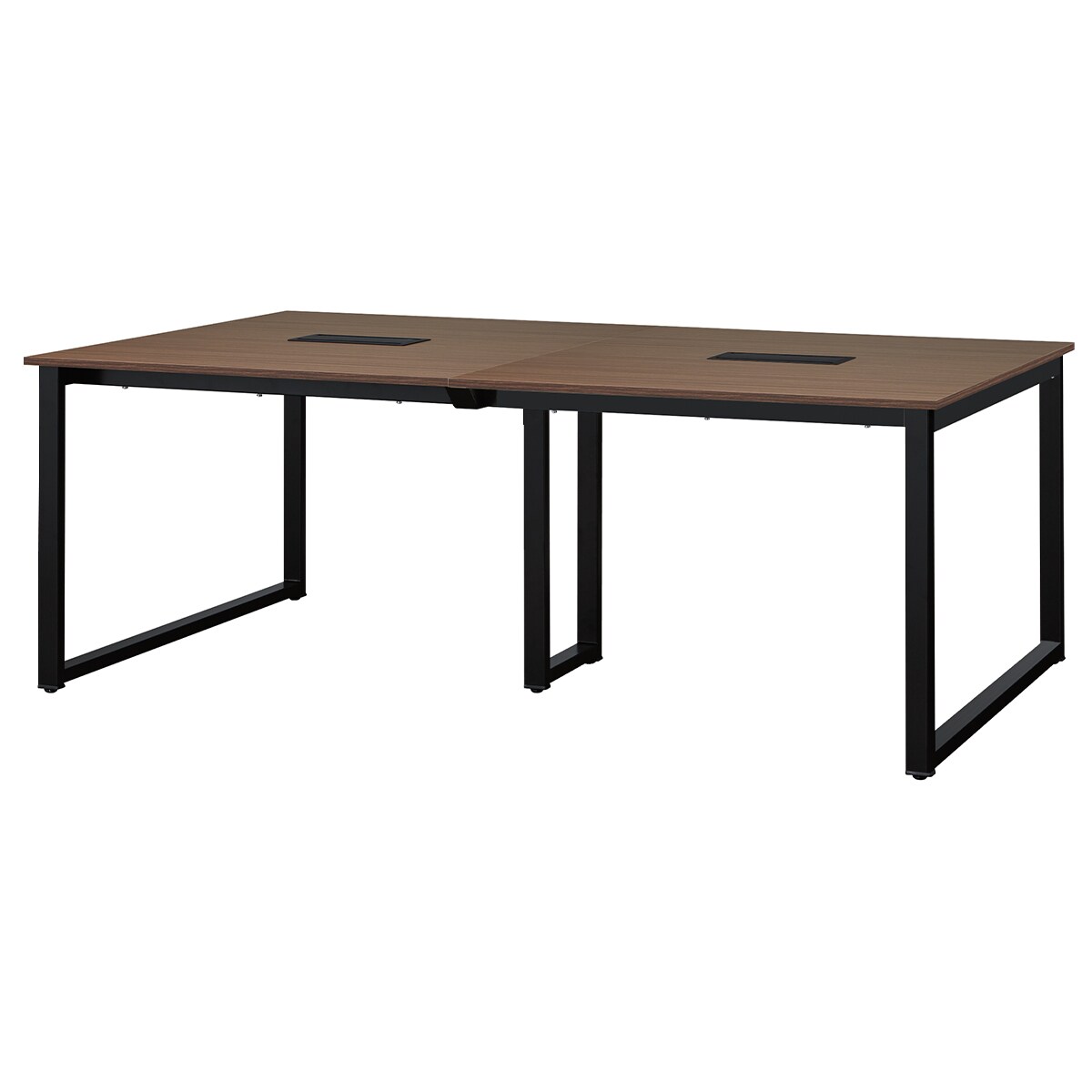 【オンライン限定商品】 フリーアドレスデスク(NT2-2000 WN/BK) オフィス用品