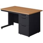 片袖机(LEED 127D-3 奥行70cm 下段引出し深型  T2/BK) 1枚目画像