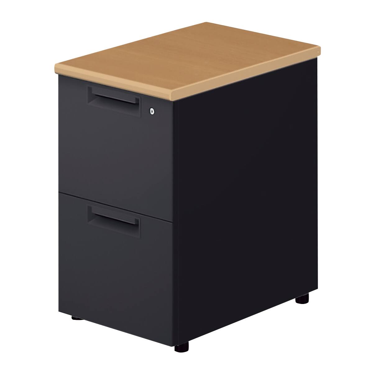 脇机(3段 LEED 046D-3 奥行60cm 下段引出し深型 T2/BK) | ニトリネット