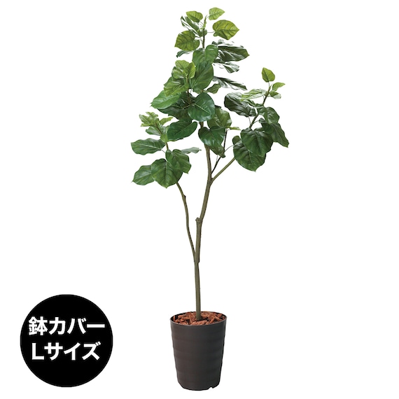フェイクグリーン(高さ180cm ウンベラータポット 1498 BR) 1枚目画像