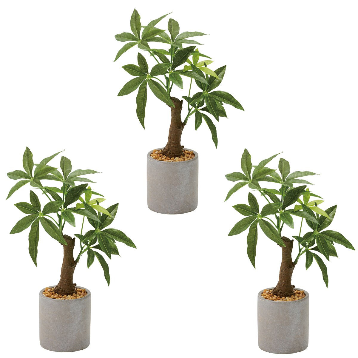 Amazon｜観葉植物 フェイク かわいい 映える フェイクグリーン 2個セット 小さい ユニーク リモートワーク ミニ プレゼントにも なごむ  リラックス Green&plan｜人工観葉植物 オンライン通販