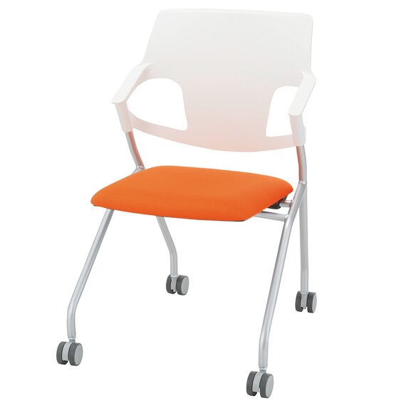 ミーティングチェア(NCX-W-OR) 1枚目画像