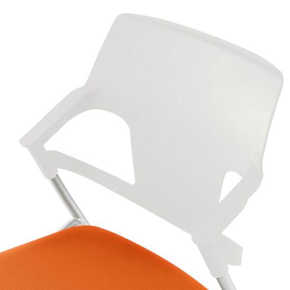 ミーティングチェア(NCX-W-OR) 2枚目画像