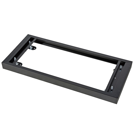 スチール書庫(上ガラス引き戸・下引出し3段 HOS-X BK) 4枚目画像