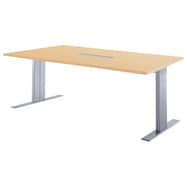 ミーティングテーブル(HTH-2110W ワイヤリングBOX付き)